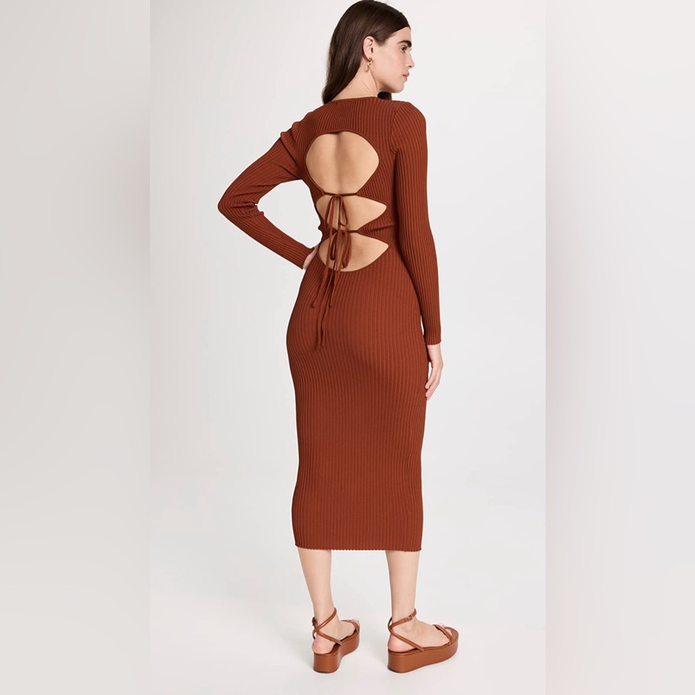 MINKPINK Alba Knit Midi dress sz S